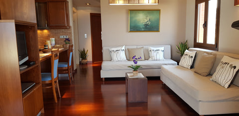 A luxurious and spacious first floor apartment.  Comfortable and private, situat Agia Marina, Greece Double View Apartment Entire rental unit vacation rental 26745338