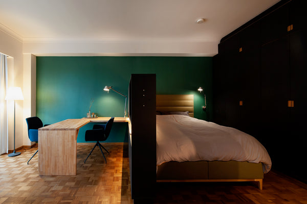 Luxury 8th floor studio apartment. Magnificent view over the city, located in it Antwerp, Belgium The Operahouse -  Antwerp  in Style & with a View Entire rental unit vacation rental 42619958