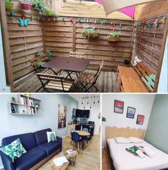 Appartement avec terrasse privée, dans le centre de Bordeaux. <br /><br />AVEC G Bordeaux, France Gite Le Capucin * PARKING *Terrasse * centre-ville Entire rental unit vacation rental 50554386