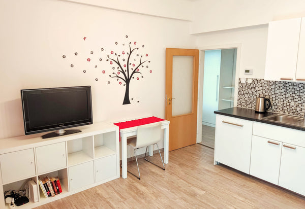 Apartment Zizkov is a cosy, clean place with well equipped kitchen and strong pr Prague, Czechia Apartment Zizkov Comfy place with balcony Entire rental unit vacation rental 14834160