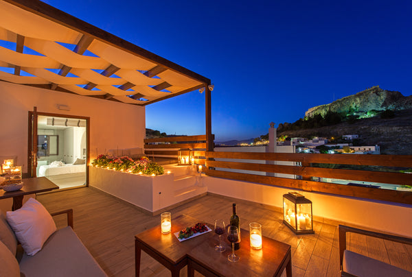 Villa Panthea is located in the heart of Lindos, close to the main street and is  VILLA PANTHEA Entire villa vacation rental 5976596