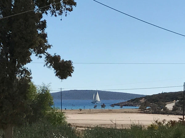 We have nice cozy apartment with two beautiful bedrooms and kitchen- dining room Paros, Greece Apartment with a fruits garden and sea view. Entire home vacation rental 26081083