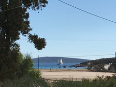 We have nice cozy apartment with two beautiful bedrooms and kitchen- dining room Paros, Greece Apartment with a fruits garden and sea view. Entire home vacation rental 26081083