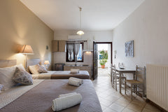Kasteli Studios & Apartments located in the area of Panormo in Rethymno.  The pr Rethimnon, Greece Kasteli - Triple Studio Side Sea View Private room in rental unit vacation rental 47367831