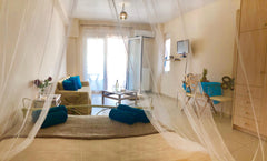 Comfortable and beautiful fully equipped apartment of 40 sq.m. in a new building Rethimnon, Greece Angela's cozy apartment 150m from the sea Entire rental unit vacation rental 26195336