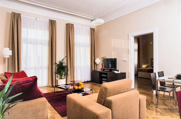 This superb and modernly furnished Prague apartment for rent is conveniently sit Prague, Czechia KS31-Spacious 1BR, aircon, balcony, view, Old Town Entire rental unit vacation rental 10827759