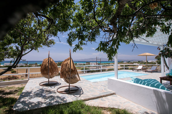 A modern villa with a breathtaking view on the sea. Personalized service, comfor  Villa W/ Amazing PR Pool Sea View  Glyfada Beach ⛱ Cycladic home vacation rental 43968103