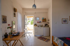 My Studio, alongside its twin on the upper floor, is just a few seconds away to  Heraklion, Greece Stalis Beach Side Studio #1 Tiny home vacation rental 26981600