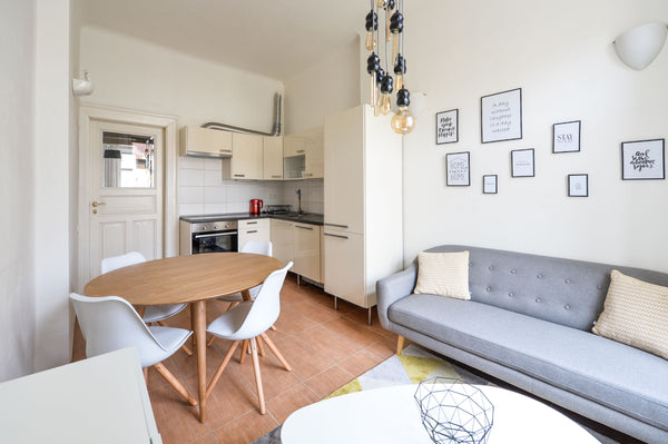 Fully equipped 2-bedroom apartment with kitchen, bathroom and WC. Close to the c Prague, Czechia Spacious and centrally located 2BR apartment Entire rental unit vacation rental 23933689