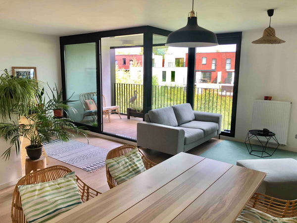 ∙ Clean, quiet, smokefree apartment with lots of light and space (no curtains in Ghent, Belgium Bright, peaceful, surrounded by nature Entire rental unit vacation rental 7918142