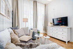 This modern and spacious apartment is located in vital and very central district Hlavní město Praha, Czechia Charming APT 41 Royal Vineyards by Michal&Friends Entire rental unit vacation rental 44654161