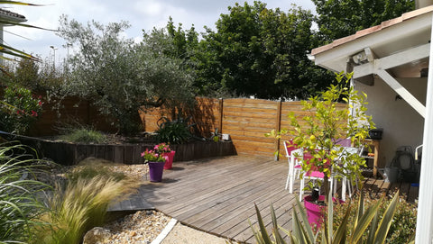 Maison de ville avec jardin paysagé et terrasse ensoleillée, située dans une rés Mérignac, France Maison village d'Arlac Entire home vacation rental 23515136