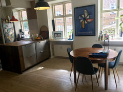 Welcome to my home. A crazy-cosy-cool 78m2 flat in the heart of Nørrebro on a qu Denmark Spacious and "hyggelig" in the heart of Nørrebro Entire rental unit vacation rental 20707214