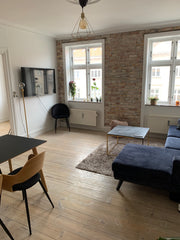 Relax in this calm, stylish & light Copenhagen apartment. It is located only hal Copenhagen, Denmark Cozy apartment with balcony close to central city Entire condo vacation rental 620282076253330772