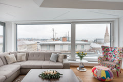 Indulge the senses in this aesthetic masterpiece. The residence showcases an ope Vienna, Austria Wattgasse Penthouse with Panoramic Skyline Views Entire condo vacation rental 18336265