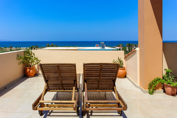 This lovely cottage is located 400 meters from the sea. A spacious and supremely  Christos Villa Entire cottage vacation rental 32599274