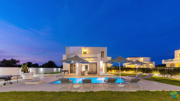 These NEW 4 villas is  modern, open plan villas are situated in the countryside  Greece Paleos villas AEGEAN Entire villa vacation rental 44332963