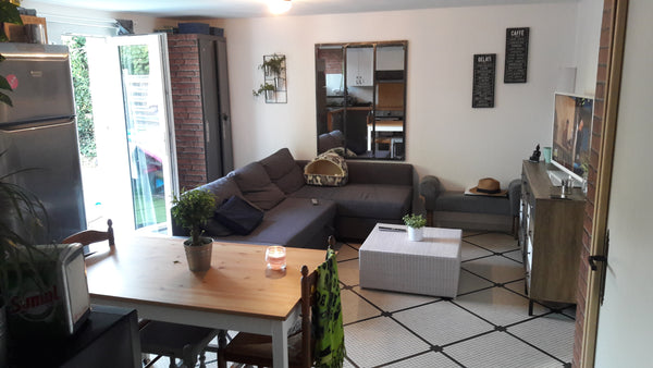 Charmant appartement 3 pièces de 55 m2 tout équipé en rez de jardin dans petite   Appartement cosy avec piscine  proche Bordeaux Entire rental unit vacation rental 19290798