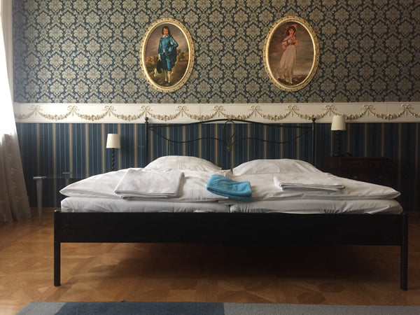 Cool designed room in appartman with shared bathroom and kitchen located in the  Jesenice, Czechia Room in historical centre for 2 people Private room in rental unit vacation rental 13106448