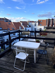 Stay in an old Art Nouveau house. 3-Bedroom private apartment in the trendy area Brussels, Belgium 3-bedroom flat w/terrace in best trendy quite area Entire condo vacation rental 683348385207117252