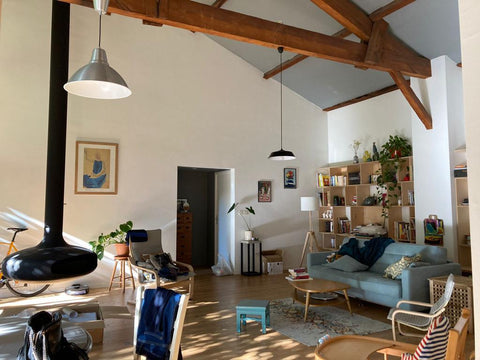 Nous souhaitons partager notre appartement sans vis à vis avec une terrasse verd Bordeaux, France Appart atypique - Loft 150 m2 Farm stay vacation rental 46791952