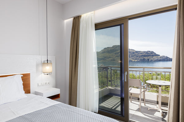 Elsa is an elegant studio on the first floor of Lilian - ma petite pension, in P Plakias, Greece 