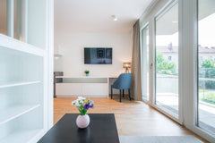 Do you appreciate being in the city – the urban lifestyle, excellent transportat Vienna, Austria Vienna Residence | Stylish designer apartment including bathtub, terrace and lift #6371 Entire rental unit vacation rental 35434497