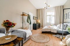This modern and spacious apartment is located in vital and very central district Hlavní město Praha, Czechia Charming APT 52 Royal Vineyards by Michal&Friends Entire rental unit vacation rental 44654674