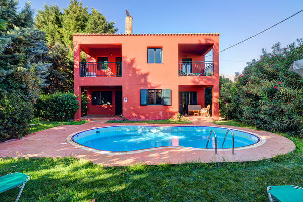 Located in the traditional village of Pendamodi in the Heraklion area, the two-s Chania, Greece Peaceful two storey villa with pool Entire home vacation rental 18642842