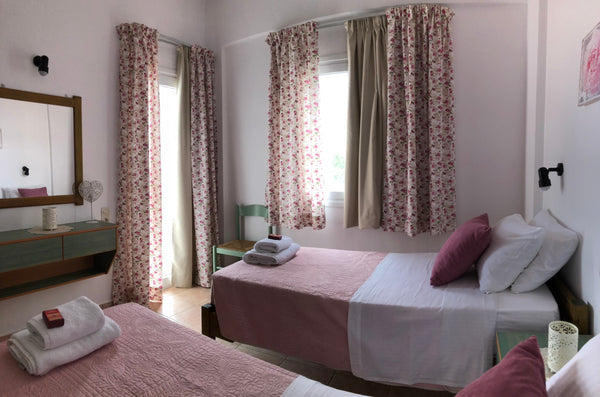 Our place is about 40 sqm on the first floor with a balcony. The apartment has g Heraklion, Greece Quiet apartment near the beach Entire rental unit vacation rental 33031943