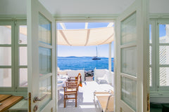 Delve into the soul of the caldera by staying in this beautiful and cosy beach h Oia, Greece Armeni Beach House - with private boat service! Cycladic home vacation rental 4656712