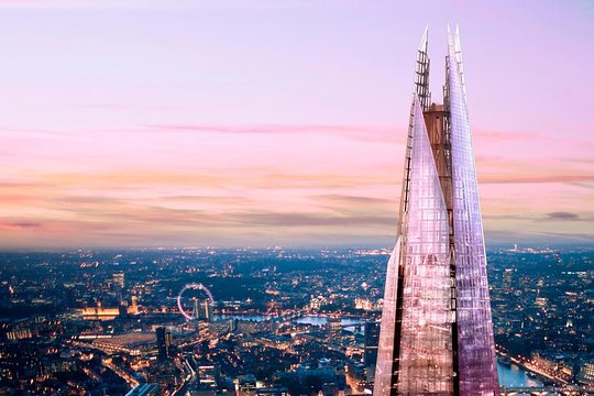 Go Up The Shard & London Landmark Walking Tour  Private Tours and Travel Guide Europe London CITY London Destination Tour