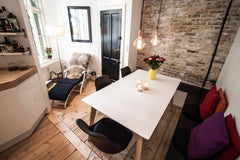 100 square meters of cosiness with 3 separate bed rooms! This authentic apartmen Copenhagen, Denmark Central with 3 bedrooms! Charming and Modern Entire rental unit vacation rental 12007099