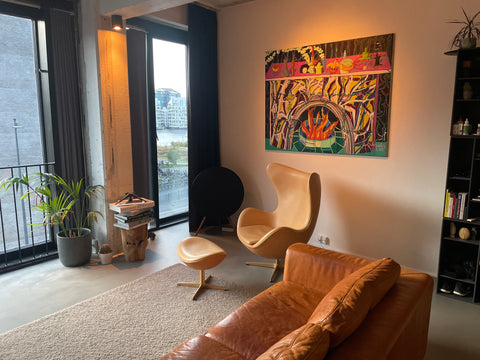 Amazing stylish and beautiful apartment. Lots of Unik Art and designer furniture  Lovely luxury apartment in Copenhagen Entire rental unit vacation rental 709330793122848734