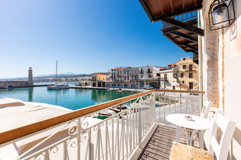 Anne Apartment is a fresh, clean, cozy apartment, recently fully renovated with  Rethimnon, Greece Anne Apartment, cosy apartment in the Old Harbour! Entire rental unit vacation rental 43933547