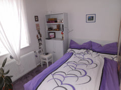 Our apartment has a bedroom, kitchen and bathroom. It's on the second floor of a Prague, Czechia Private violet room Private room in rental unit vacation rental 9470517