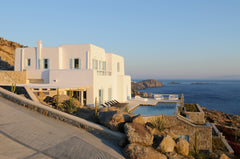 A combination of white, stone and blue skies are predominant in this fine proper Kifisia, Greece Villa Sunbird Entire villa vacation rental 28969094