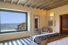 Idyllic romantic one bedroom space with a king size double bed, with a<br />priv  Honeymoon Suite | Aegean Sea View Private room vacation rental 21240054