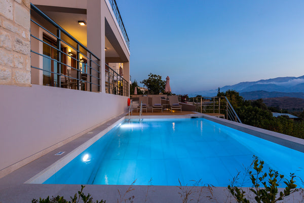 Villa Upper I - A member of Holiways Villas. Upper Villas are two luxury, and au Chania, Greece Villa Upper I, Luxury pool villa & mountain view Entire villa vacation rental 29821066