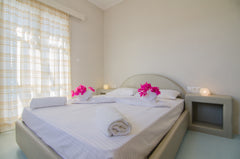 This double room is built with the traditional cycladic materials and style and  Ios, Greece traditional double room in relax setting Private room in guesthouse vacation rental 15699788