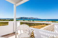 Overlooking the enchanting Mediterranean Sea, Pinelopi Beach Suites in Georgioup Rethimnon, Greece Pinelopi Beach Suites - Junior Suite with Sea View Room in aparthotel vacation rental 44607627