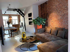 cozy, industrial loft styled open duplex with two bedrooms, bathroom, separate g Antwerp, Belgium industrial nightlife loft Entire rental unit vacation rental 37025979