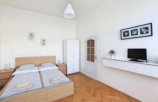Nice and comfortable studio on the 3rd floor, in the origin block of residential Prague, Czechia Angel City Apartments ap.9 Room in serviced apartment vacation rental 12068793