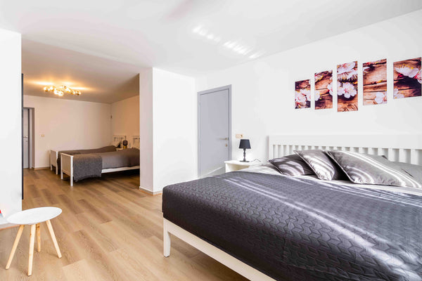 Oubliez vos soucis dans ce logement spacieux et serein Etterbeek, Belgium Manoir Bel Horizon  Suite quadruple Private room in townhouse vacation rental 567563434321196817