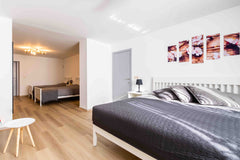 Oubliez vos soucis dans ce logement spacieux et serein Etterbeek, Belgium Manoir Bel Horizon  Suite quadruple Private room in townhouse vacation rental 567563434321196817