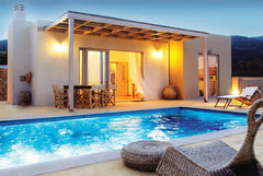Set in a prestigious cliffside setting on the outskirts of Agios Nikolaos, these Maidstone, United Kingdom 2 bed villa in private resort with shared gym Entire villa vacation rental 39637088
