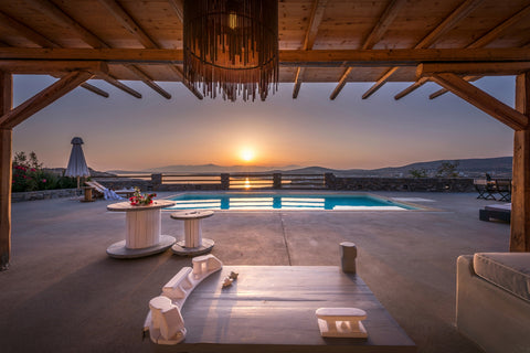 a wonderful 6 bedroom  luxurious villa just a step away from Kolybithres beach<b Nicosia, Cyprus Villa Elxi, 6 bedroom luxury beach villa with pool Cycladic home vacation rental 17722655