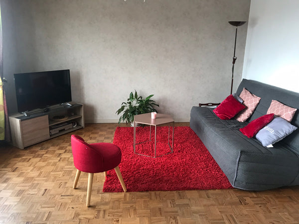 Bel appartement très lumineux et calme au centre de Bègles, tramway à côté de la Bègles, France Appt 63m2+pkg Bègles ctre 10min gare Bordeaux/tram Entire condo vacation rental 41957996