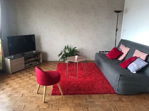 Bel appartement très lumineux et calme au centre de Bègles, tramway à côté de la Bègles, France Appt 63m2+pkg Bègles ctre 10min gare Bordeaux/tram Entire condo vacation rental 41957996