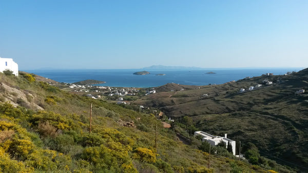 Agios Petros Tower house is a detached house completely which comfortably accomm  Μονοκατοικία θέα θάλασσα Άγιος Πέτρος Σχόλη Άνδρος Cycladic home vacation rental 37043829